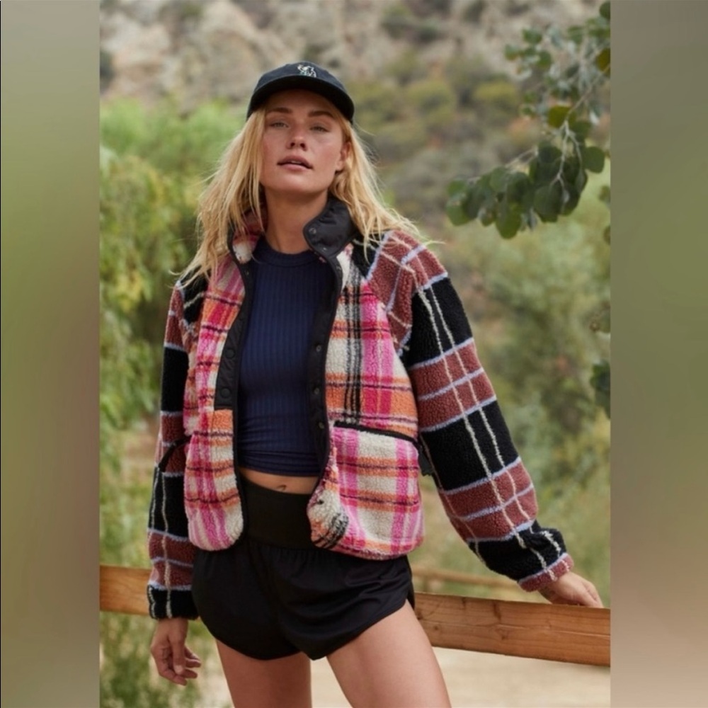 Free People Olaid Hit the Slopes Jacket